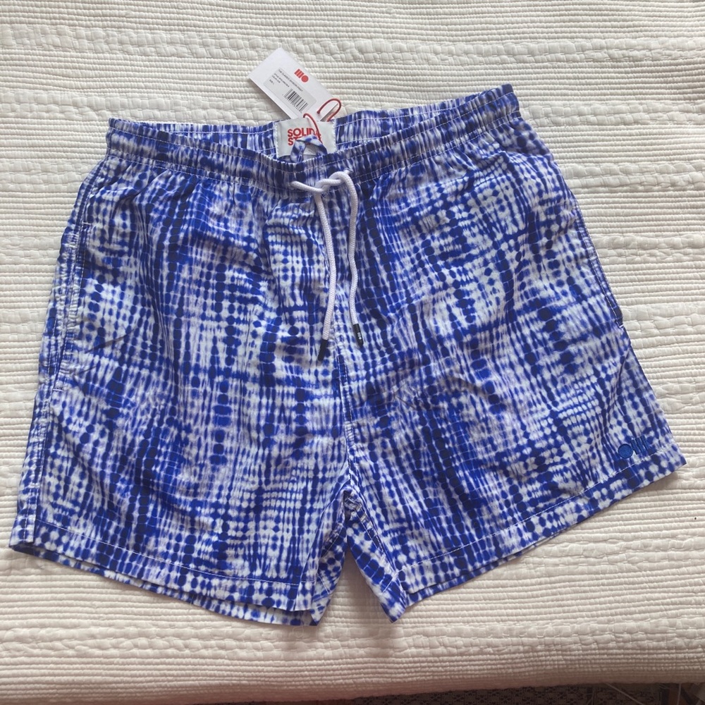 Solid & Striped The Classic Men’s Swim short in Shibori